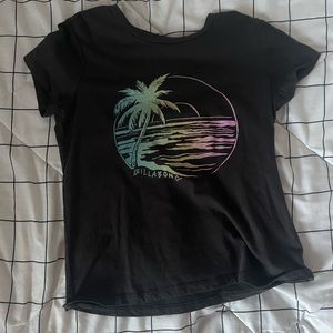 Black crop top from seaside